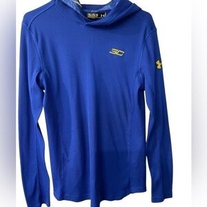 Big Boys under armour waffle hoodie in size YXL